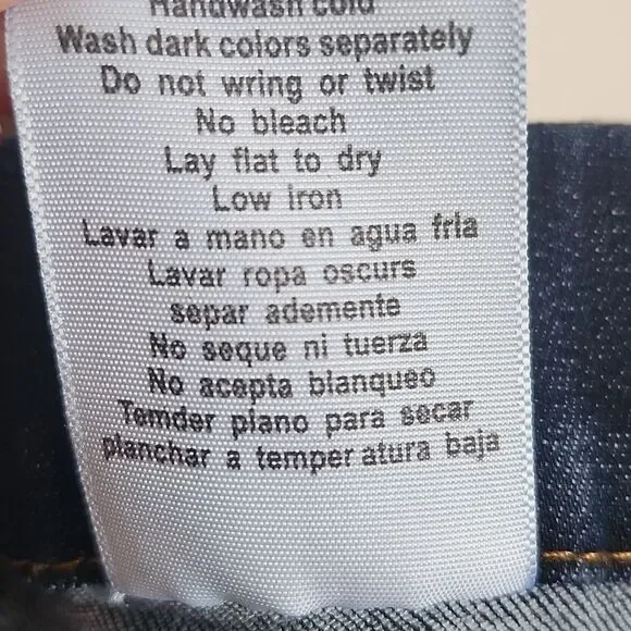 Judy Blue JB8846 Skinny Fit Dark Blue Wash Pull On Waist Jeans. 5/27 - Picture 7 of 8